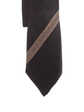 Brunello Cucinelli patterned silk tie
