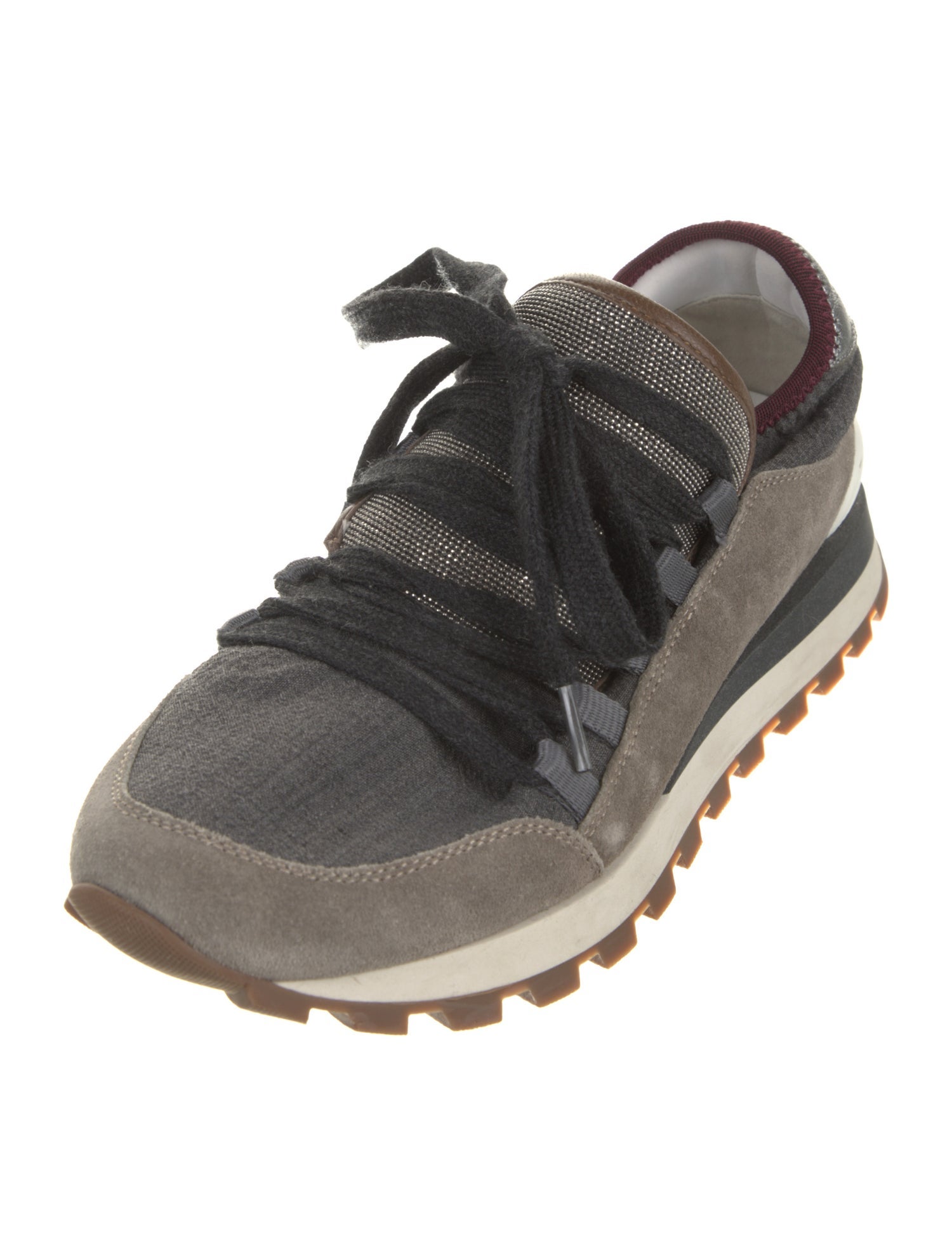 Brunello Cucinelli Monili Canvas Sneakers