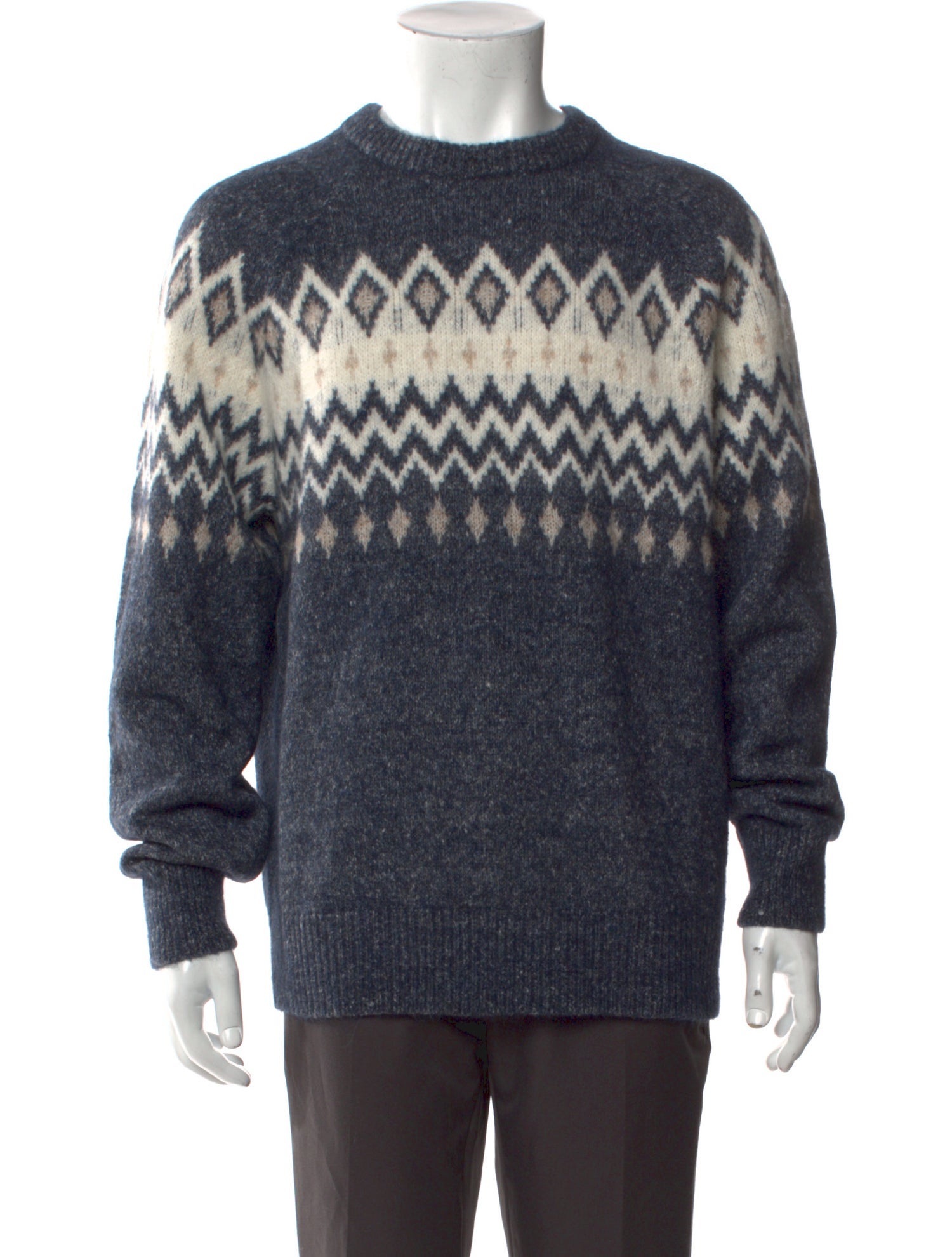 Brunello Cucinelli Printed Crew Neck Pullover w/ Tags