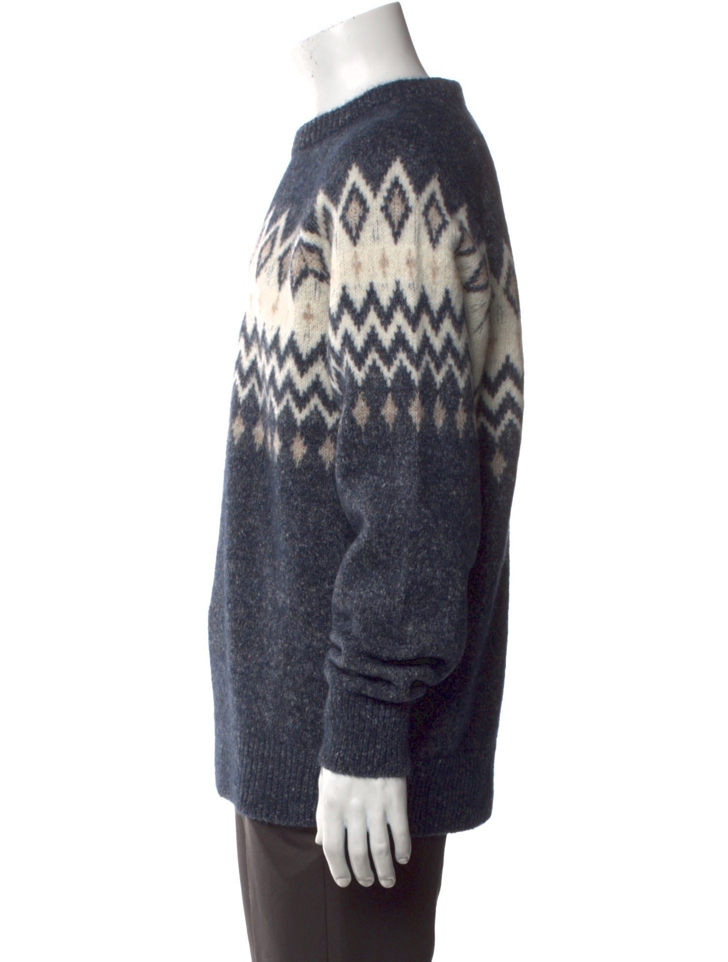 Brunello Cucinelli Printed Crew Neck Pullover w/ Tags