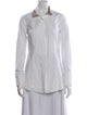 Brunello Cucinelli Long Sleeve Button-Up Top