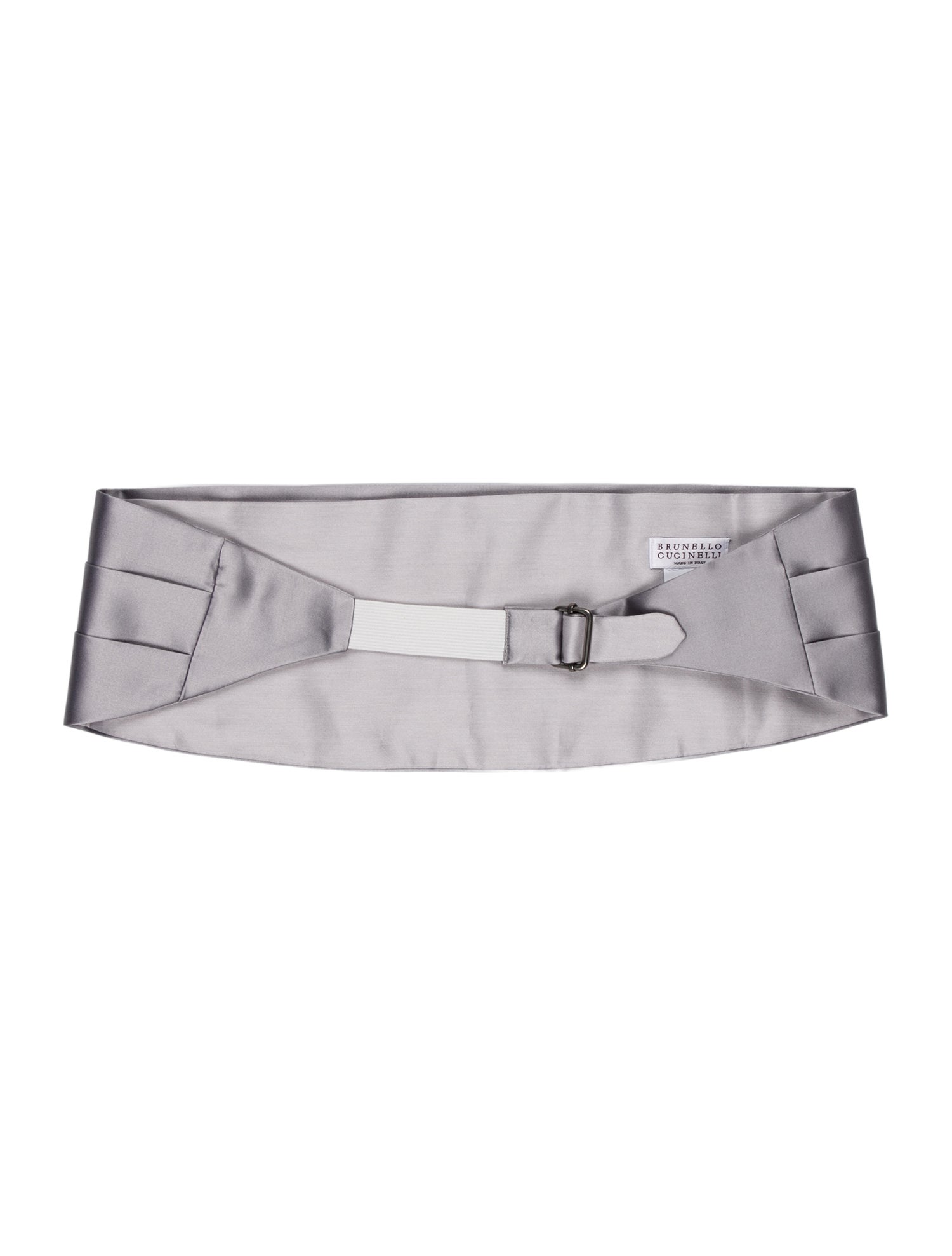 Brunello Cucinelli cotton cummberbunds