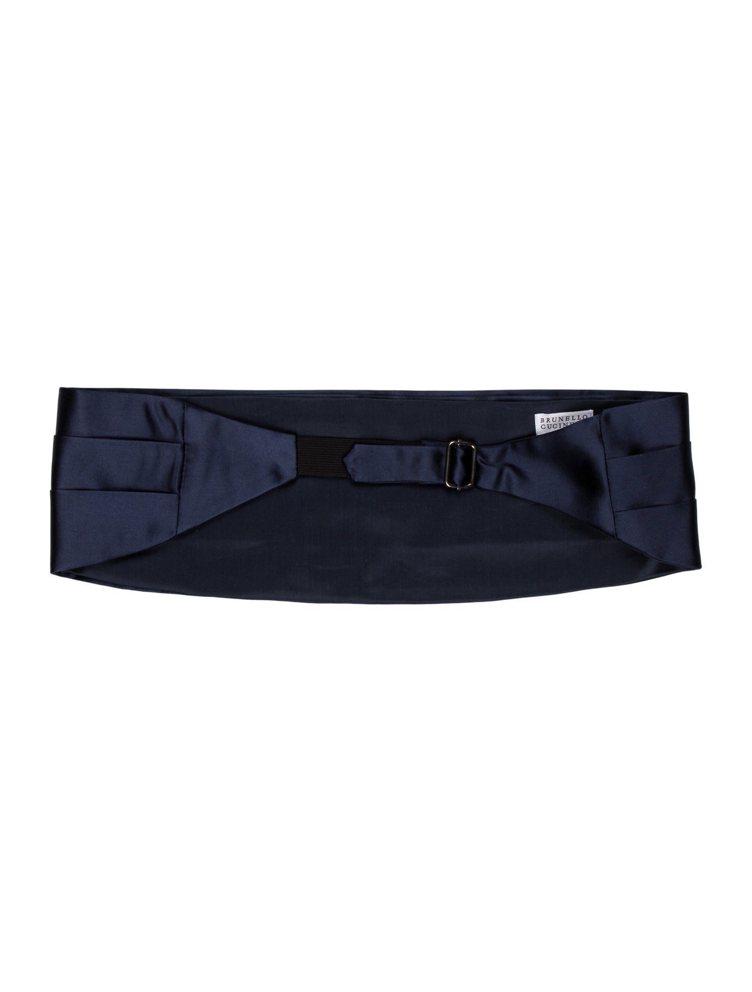 Brunello Cucinelli cotton cummberbunds