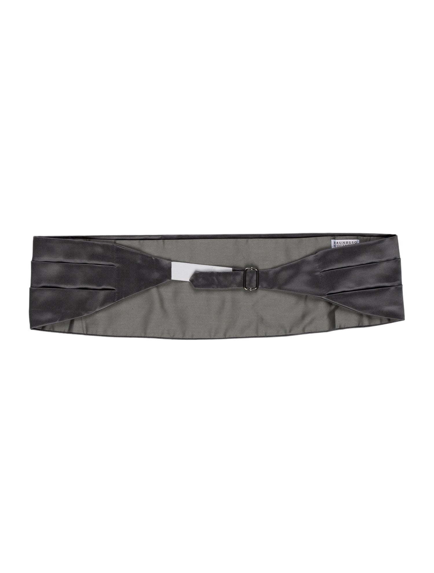 Brunello Cucinelli cotton cummberbunds