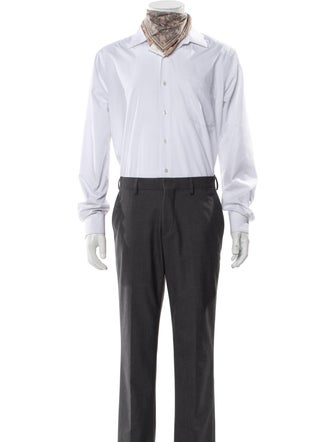 Brunello Cucinelli patterned POCKET SQUARE