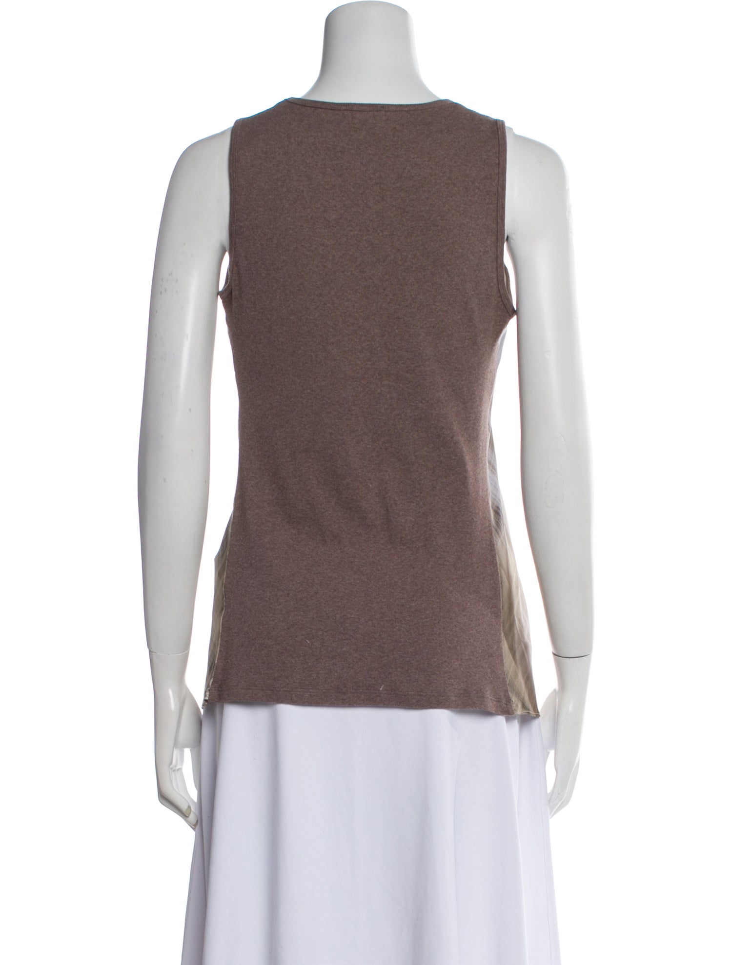 Brunello Cucinelli Silk Tie-Dye Print Top