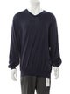 Brunello Cucinelli Virgin Wool V-Neck Pullover