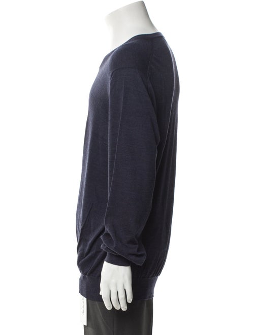 Brunello Cucinelli Virgin Wool V-Neck Pullover