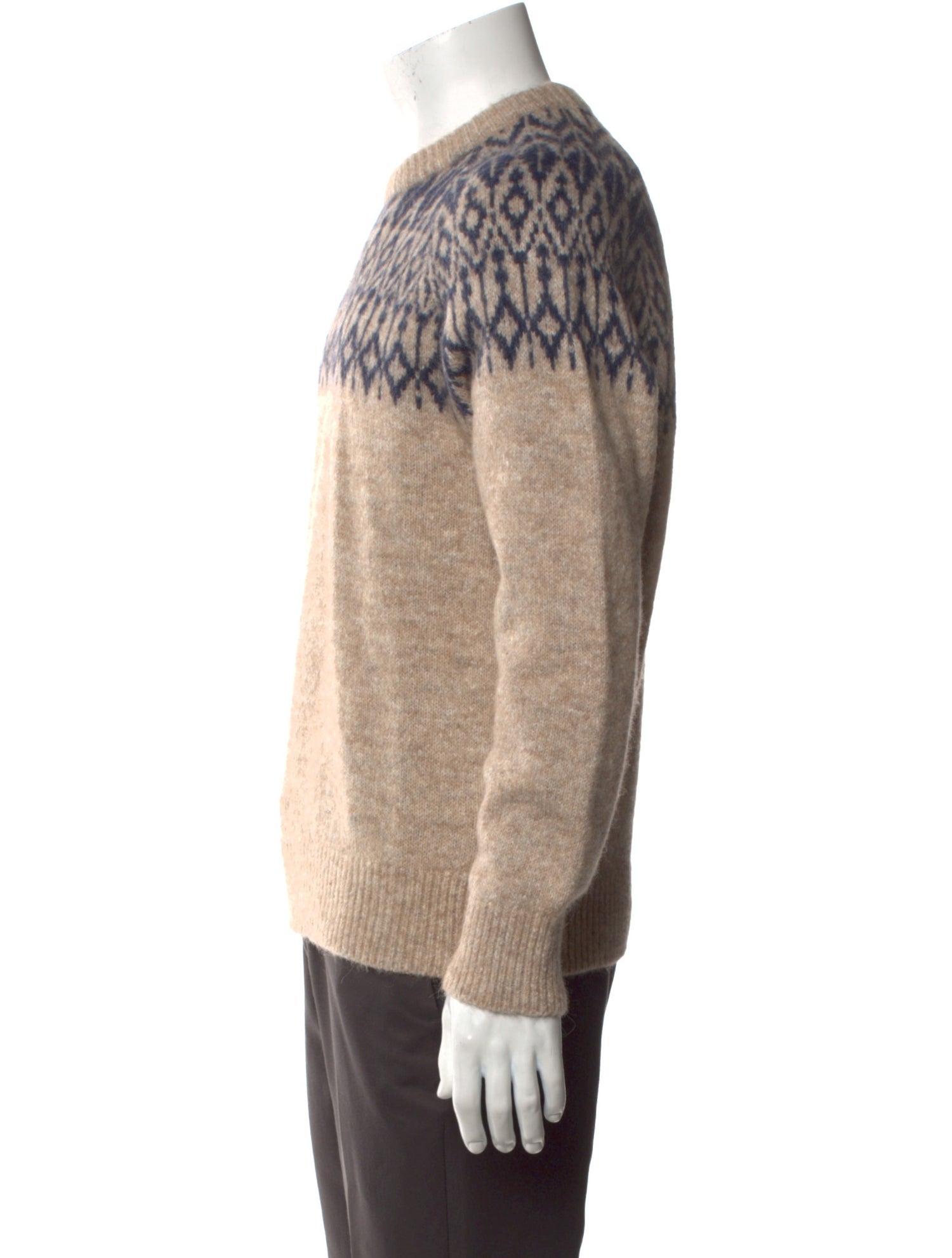 Brunello Cucinelli Printed Crew Neck Pullover w/ Tags