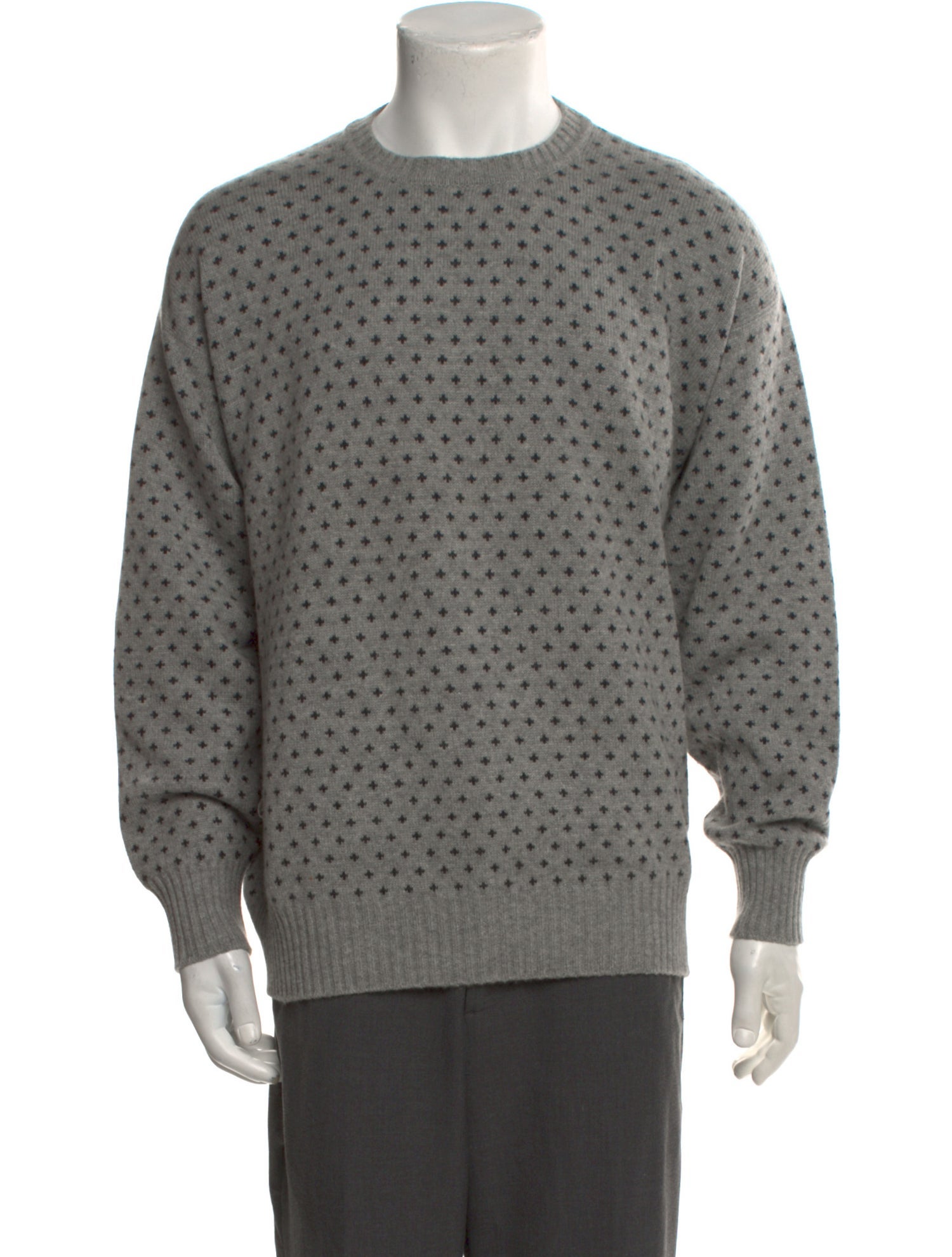 Brunello Cucinelli Cashmere Printed Pullover