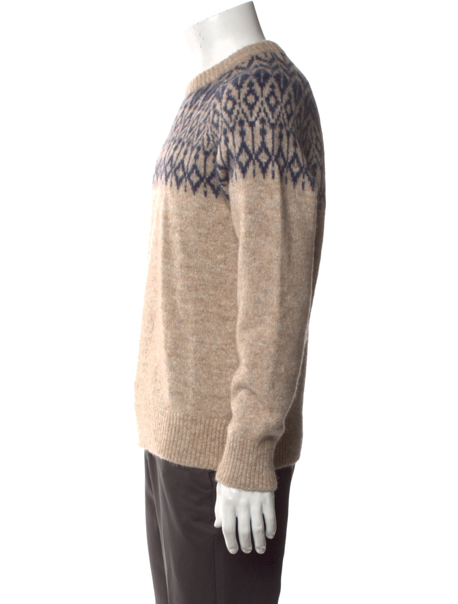 Brunello Cucinelli Printed Crew Neck Pullover w/ Tags