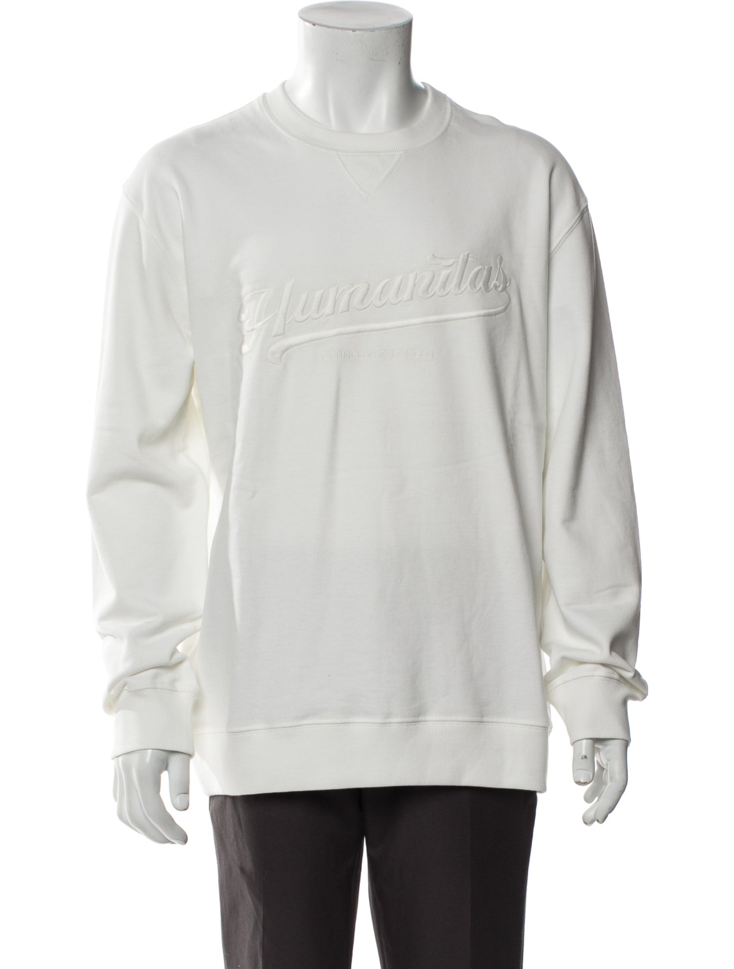 Brunello Cucinelli Crew Neck Long Sleeve Sweatshirt w/ Tags