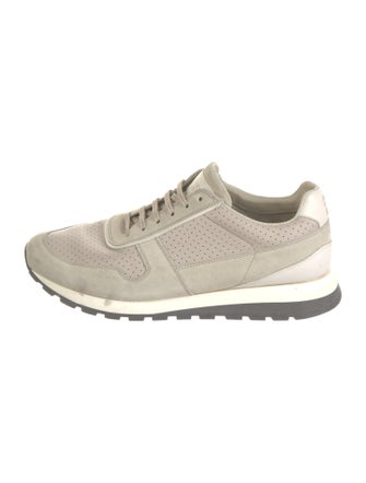 Brunello Cucinelli Leather Printed Sneakers