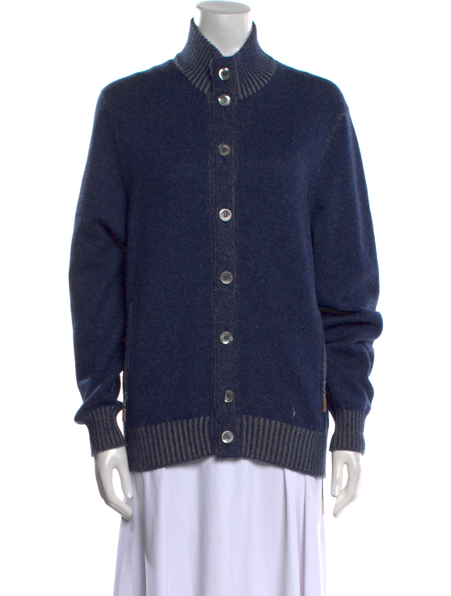 Brunello Cucinelli Cashmere Mock Neck Sweater