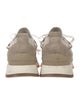 Brunello Cucinelli Colorblock Pattern Beaded Accents Sneakers