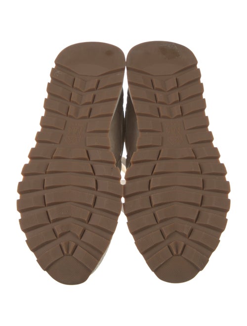 Brunello Cucinelli Colorblock Pattern Beaded Accents Sneakers