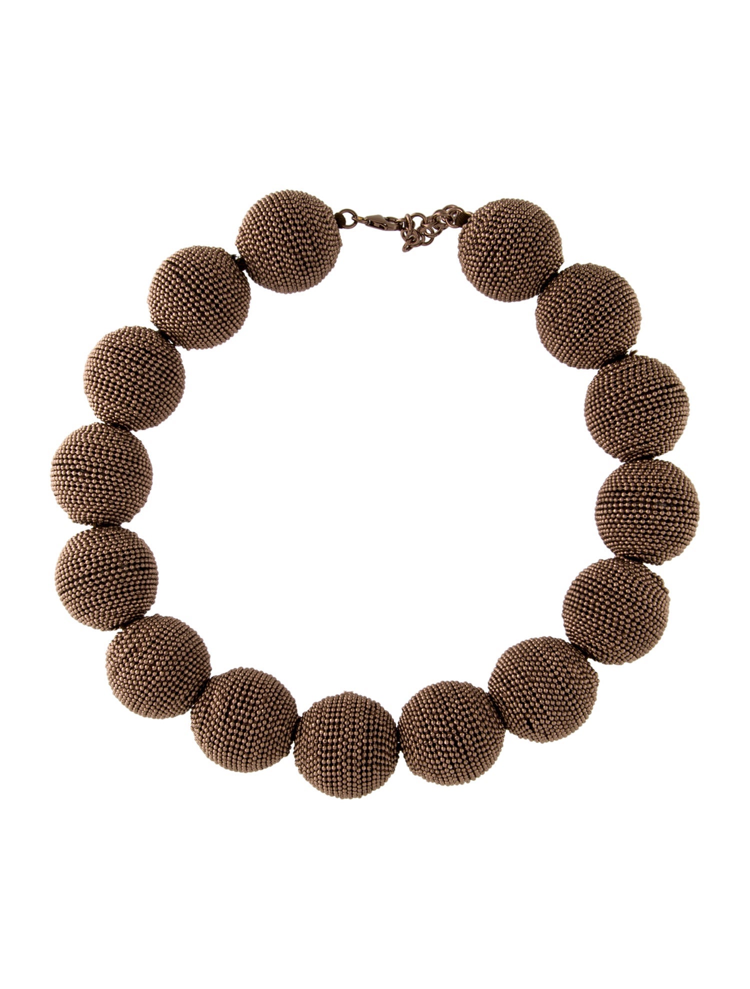 Brunello Cucinelli Monili Bead Collar Necklace