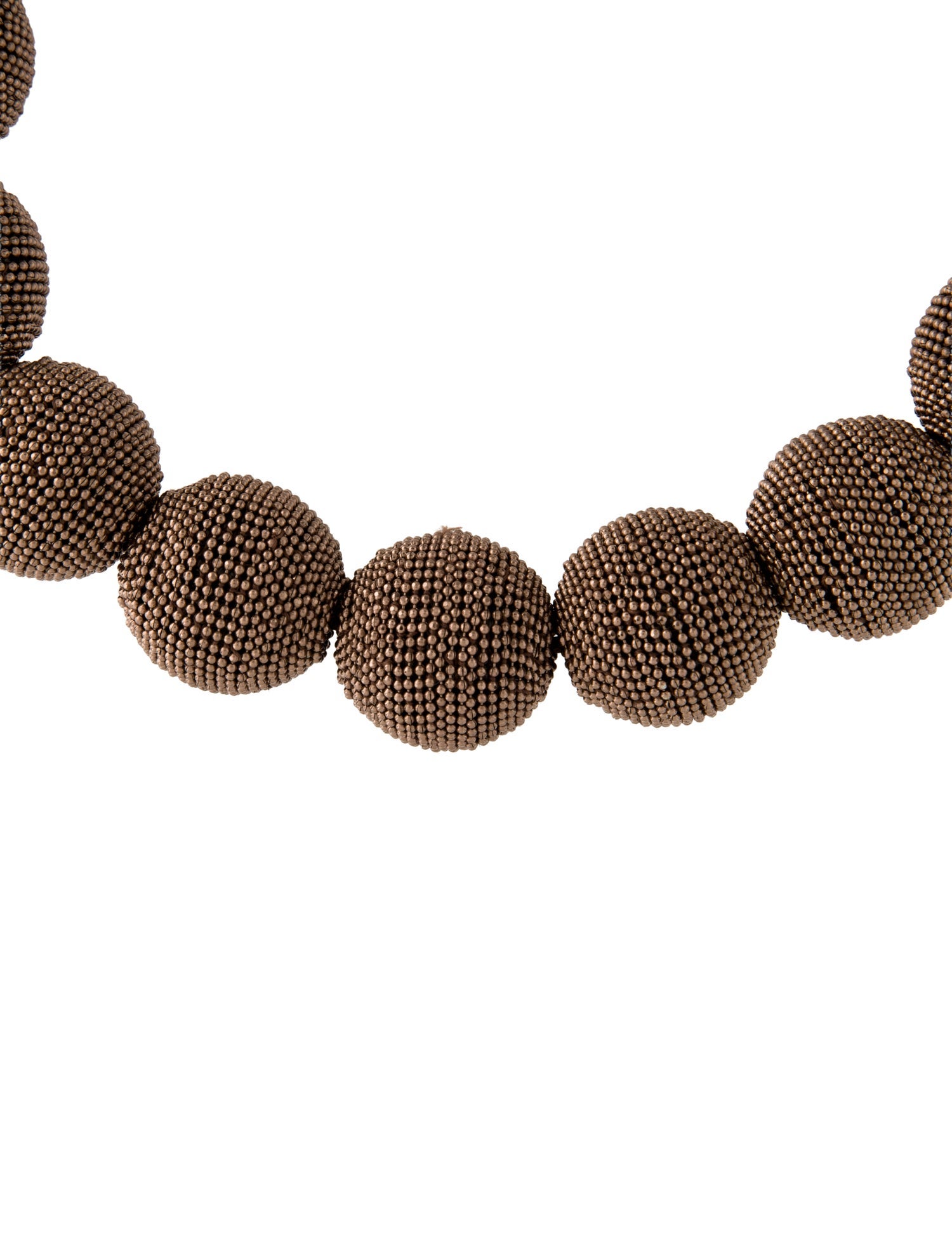 Brunello Cucinelli Monili Bead Collar Necklace