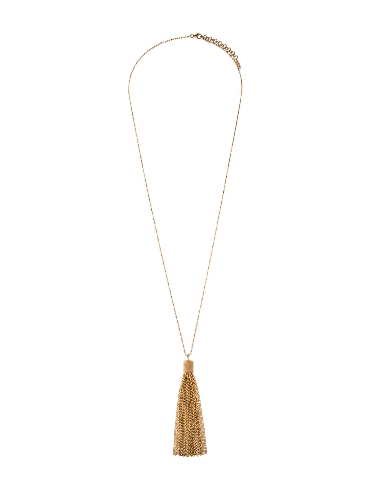 Brunello Cucinelli Tassel Pendant Necklace