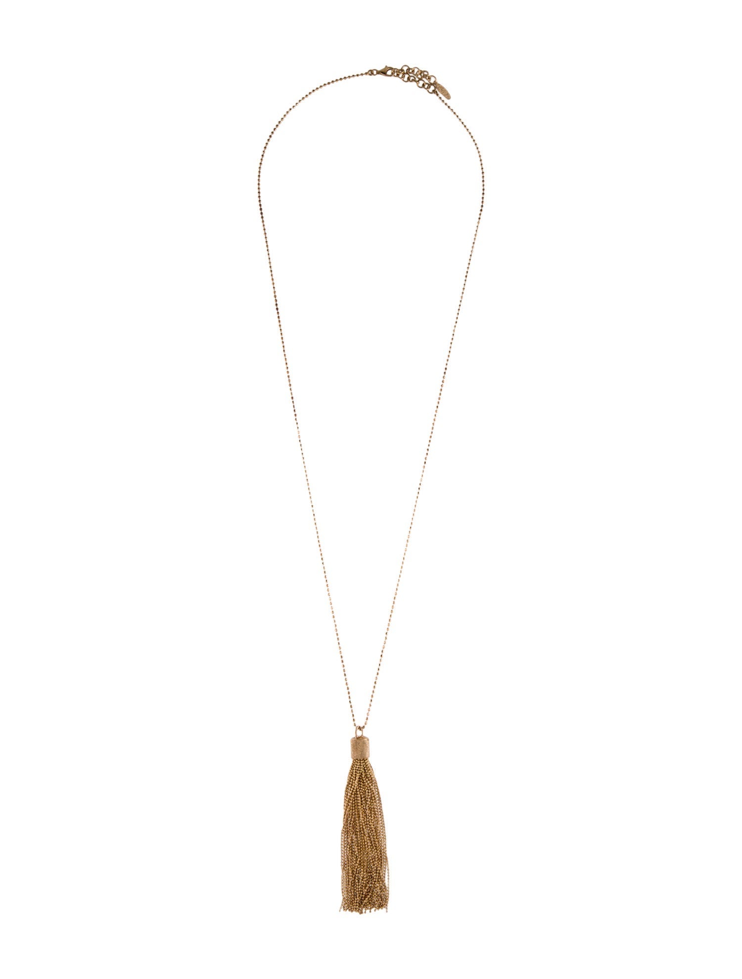 Brunello Cucinelli Tassel Pendant Necklace