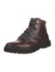 Brunello Cucinelli Leather Hiking Boots
