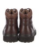 Brunello Cucinelli Leather Hiking Boots