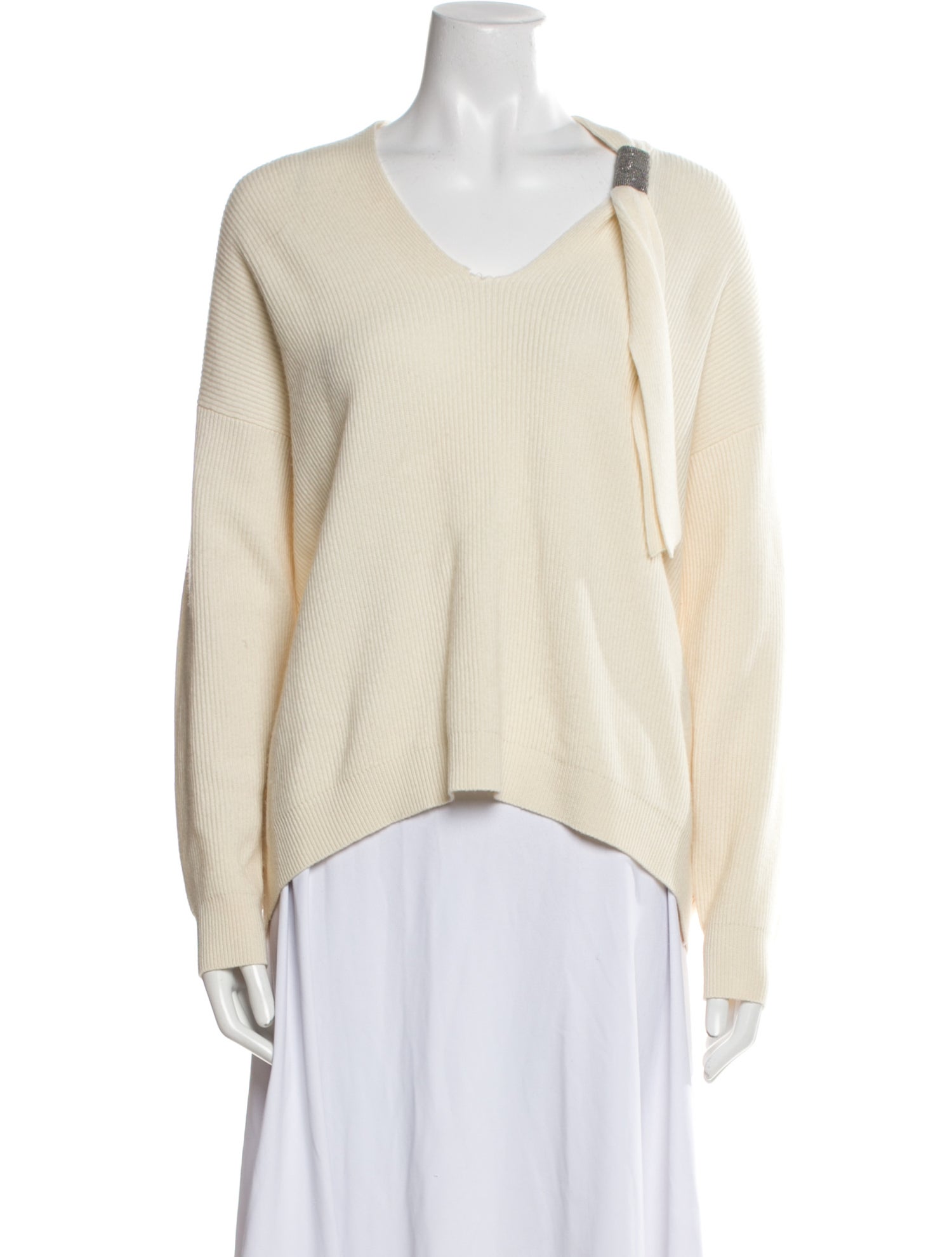 Brunello Cucinelli Cashmere V-Neck Sweater