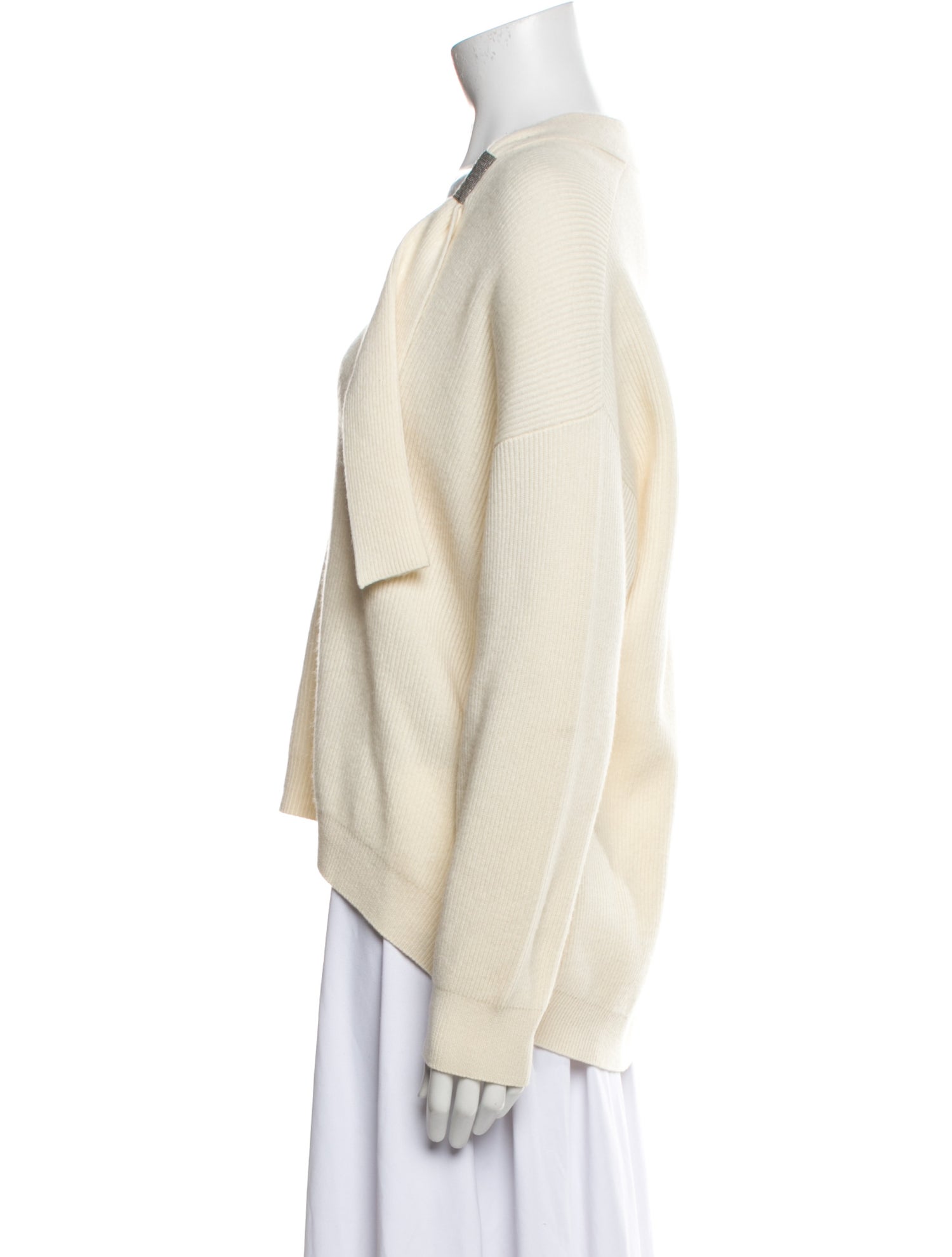 Brunello Cucinelli Cashmere V-Neck Sweater