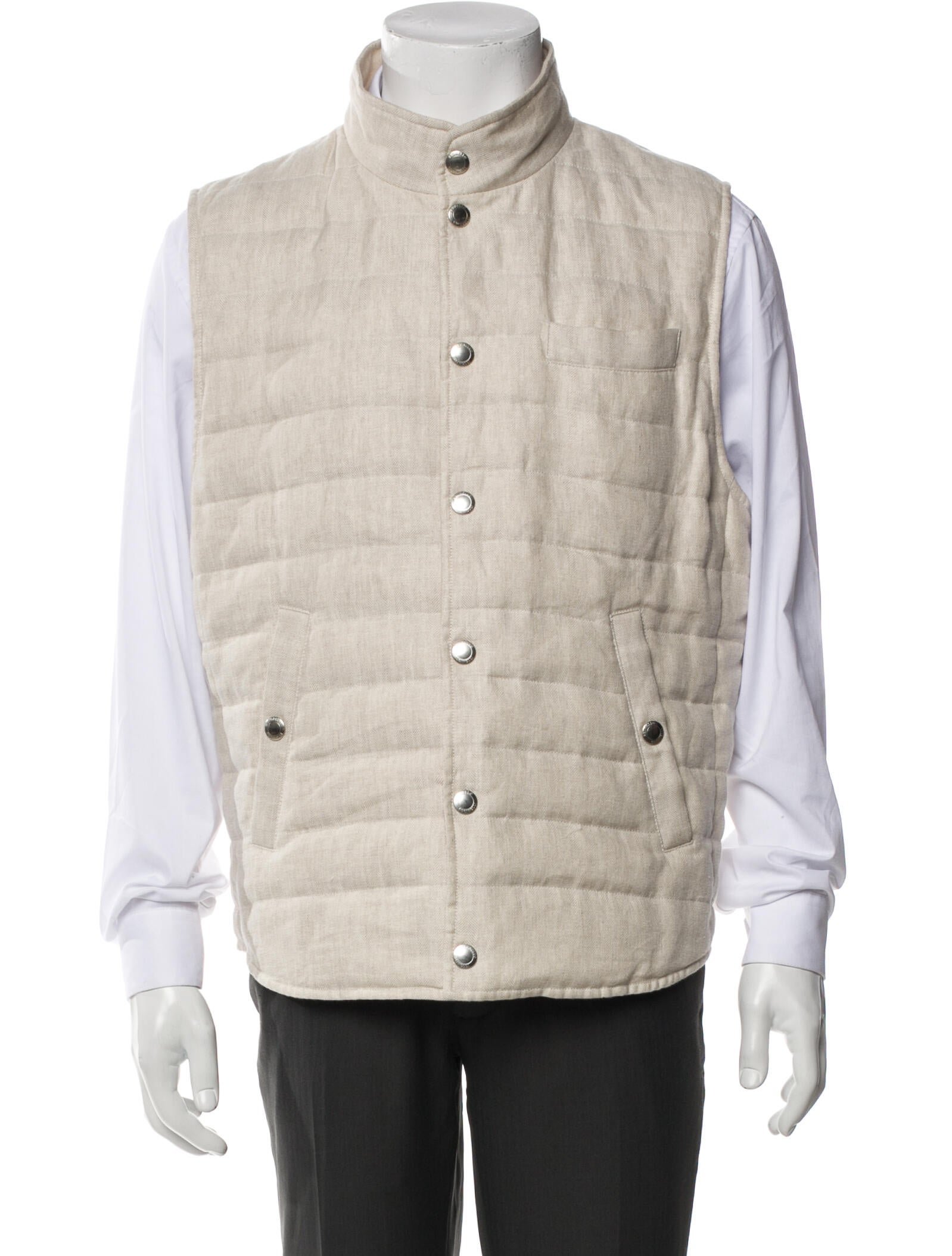 Brunello Cucinelli Linen Vest