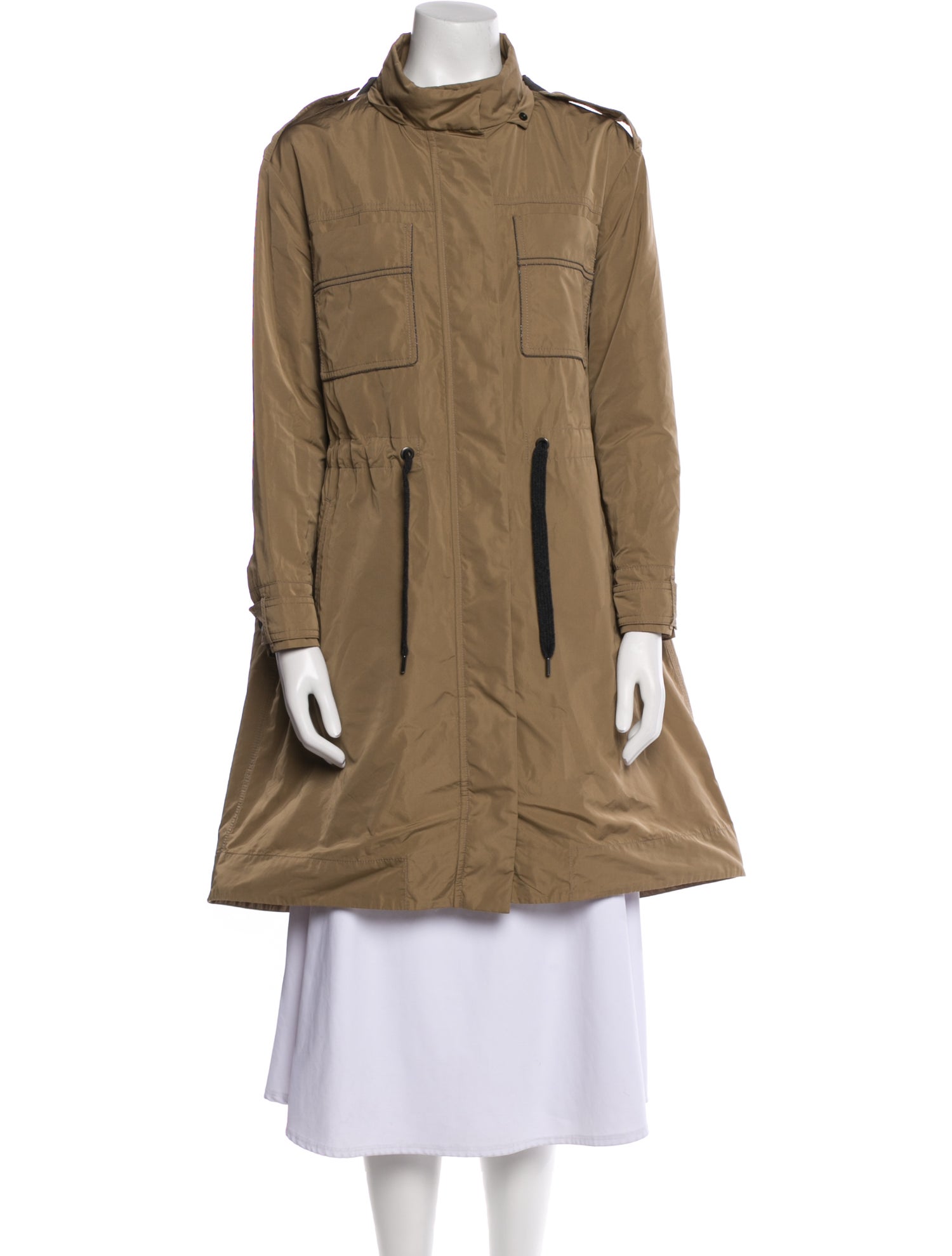 Brunello Cucinelli Leather Coat