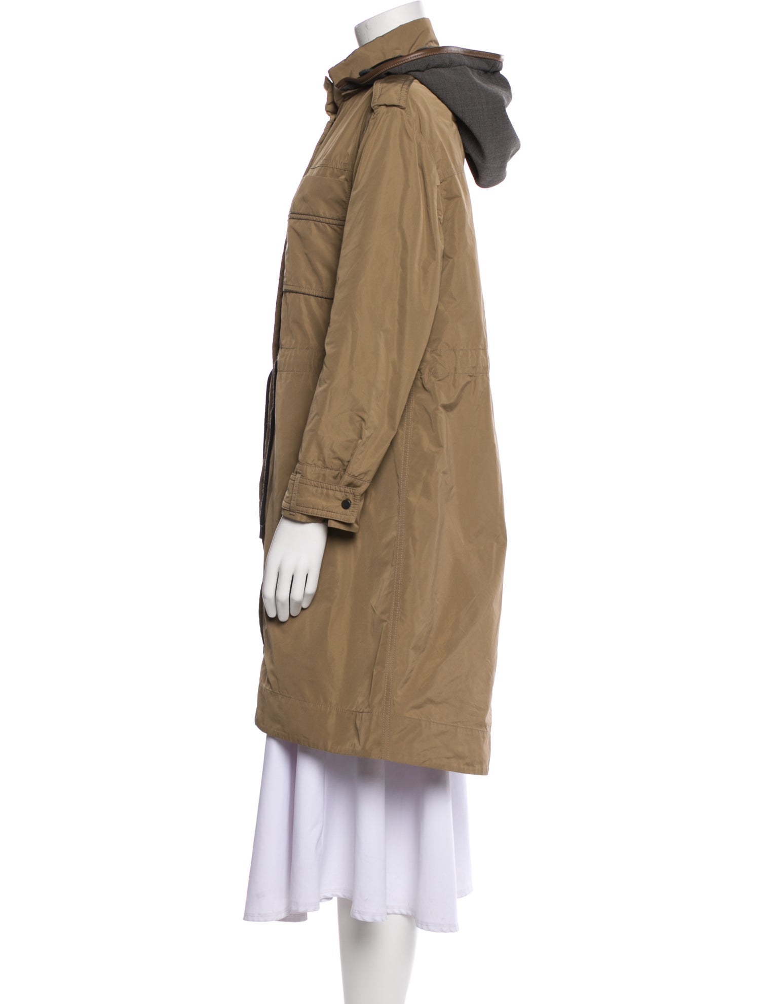 Brunello Cucinelli Leather Coat