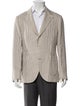 Brunello Cucinelli Linen Striped Blazer