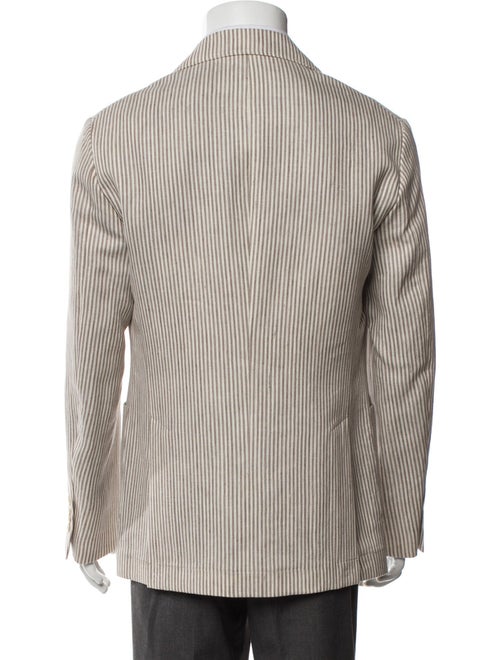 Brunello Cucinelli Linen Striped Blazer