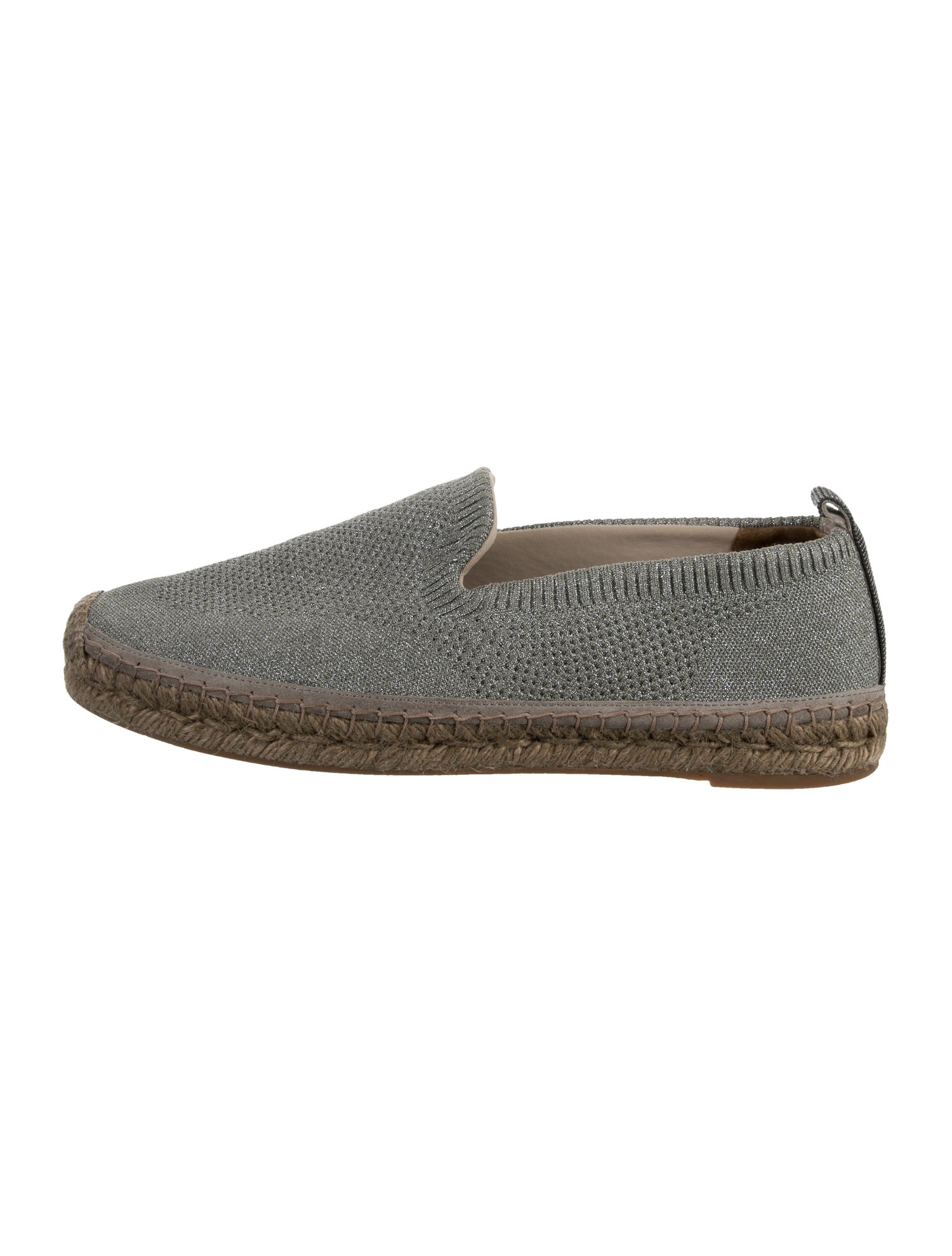 Brunello Cucinelli Glitter Accents Espadrilles