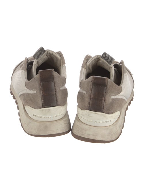 Brunello Cucinelli Monili Suede Chunky Sneakers
