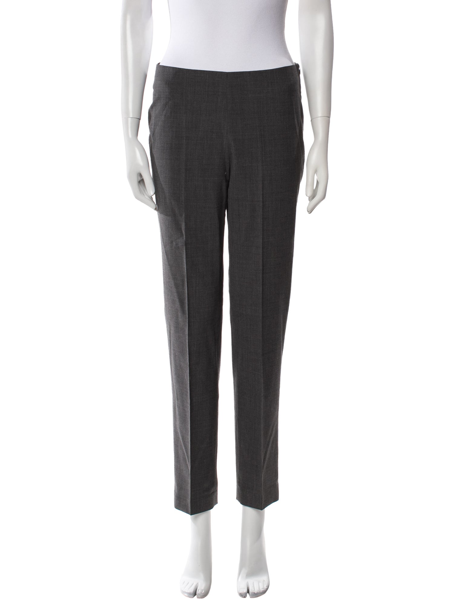 Brunello Cucinelli Virgin Wool Straight Leg Pants