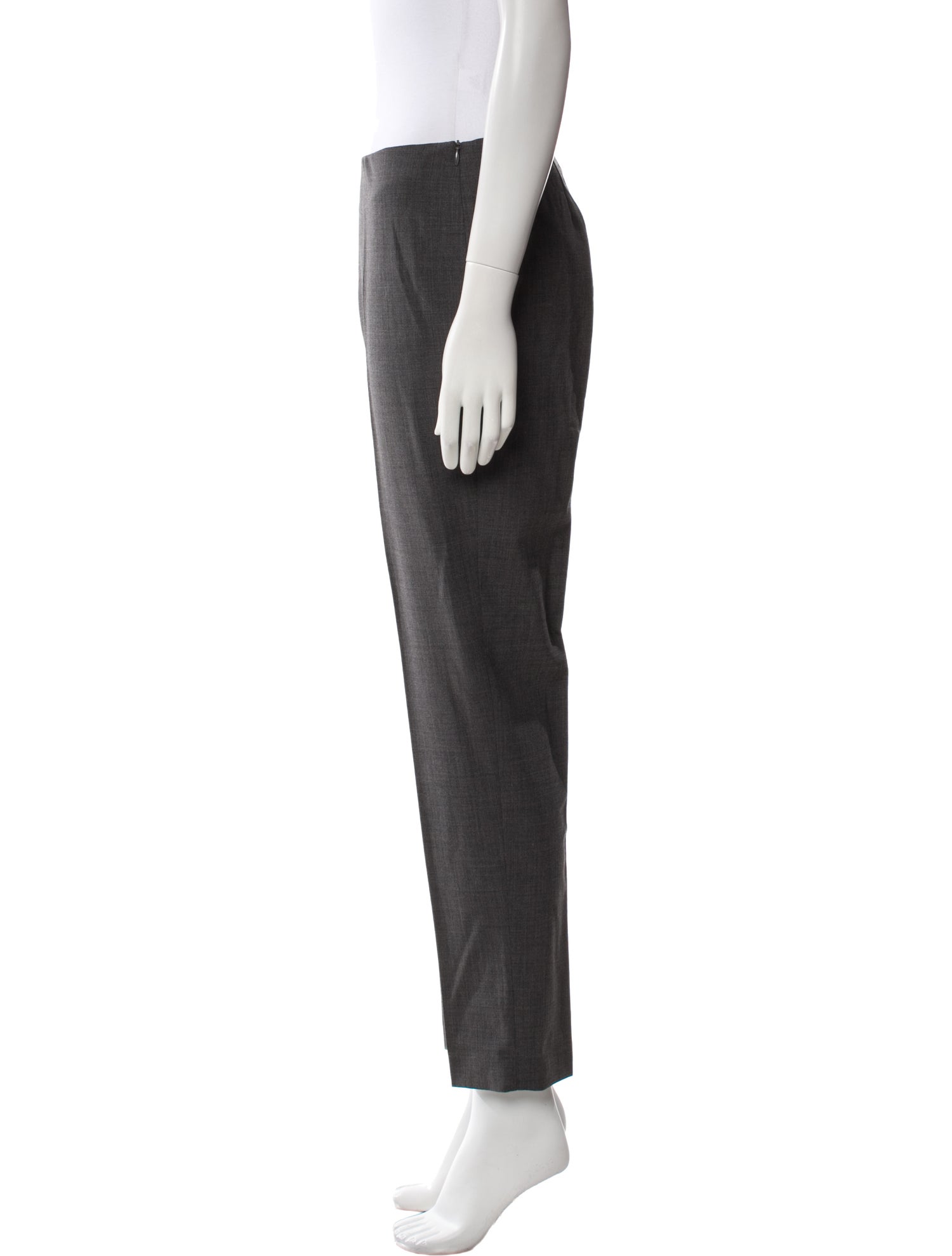 Brunello Cucinelli Virgin Wool Straight Leg Pants