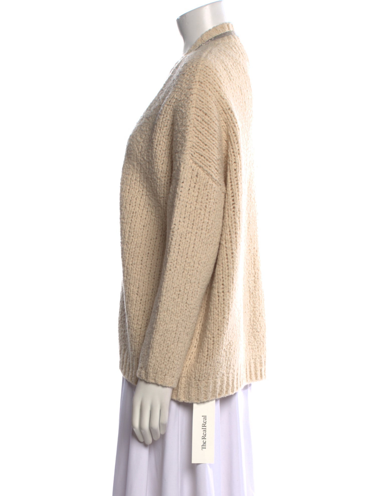 Brunello Cucinelli Virgin Wool V-Neck Sweater