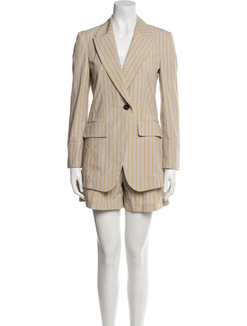 Brunello Cucinelli Striped Short Set