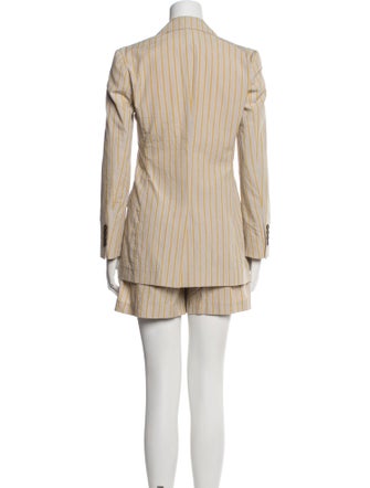 Brunello Cucinelli Striped Short Set