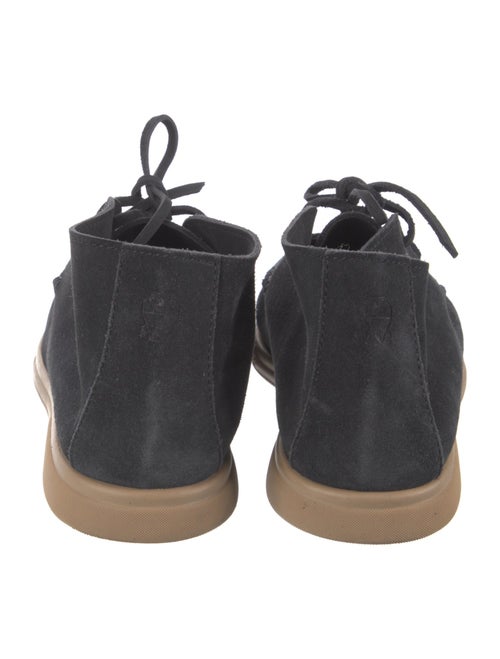 Brunello Cucinelli Suede Lace-Up Boots