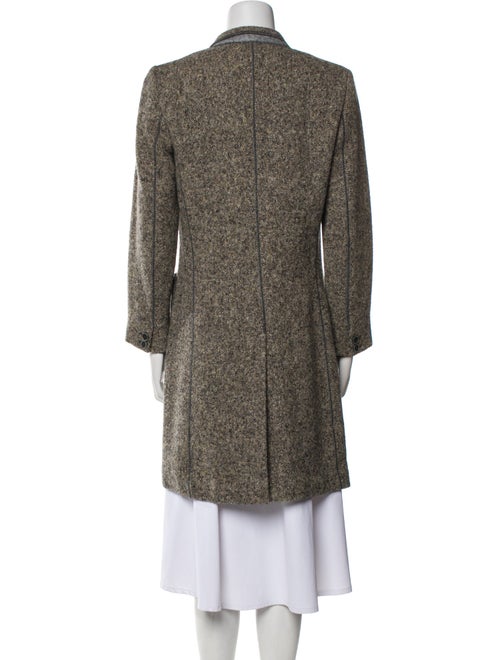 Brunello Cucinelli Virgin Wool Tweed Pattern Coat