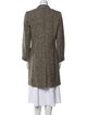 Brunello Cucinelli Virgin Wool Tweed Pattern Coat