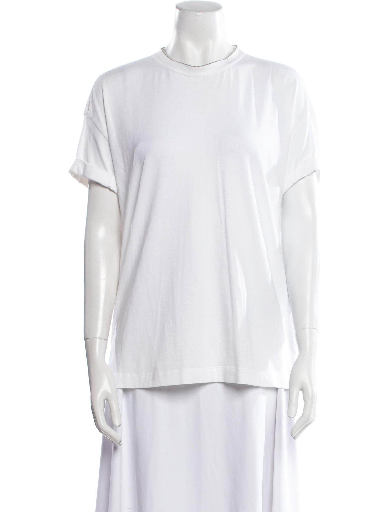 Brunello Cucinelli Crew Neck Short Sleeve T-Shirt