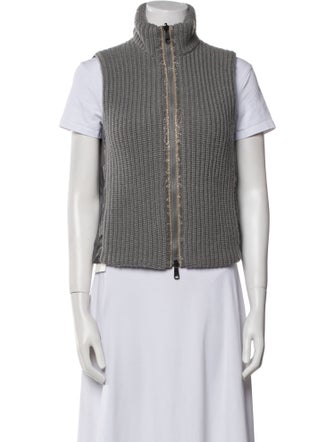 Brunello Cucinelli Cashmere Striped Vest