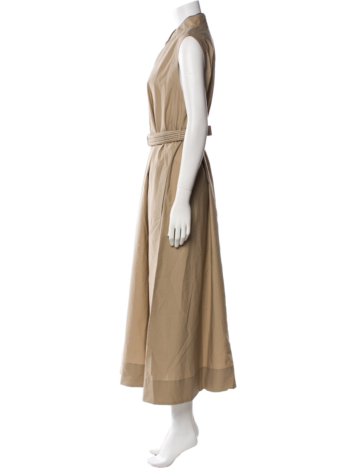 Brunello Cucinelli V-Neck Long Dress w/ Tags
