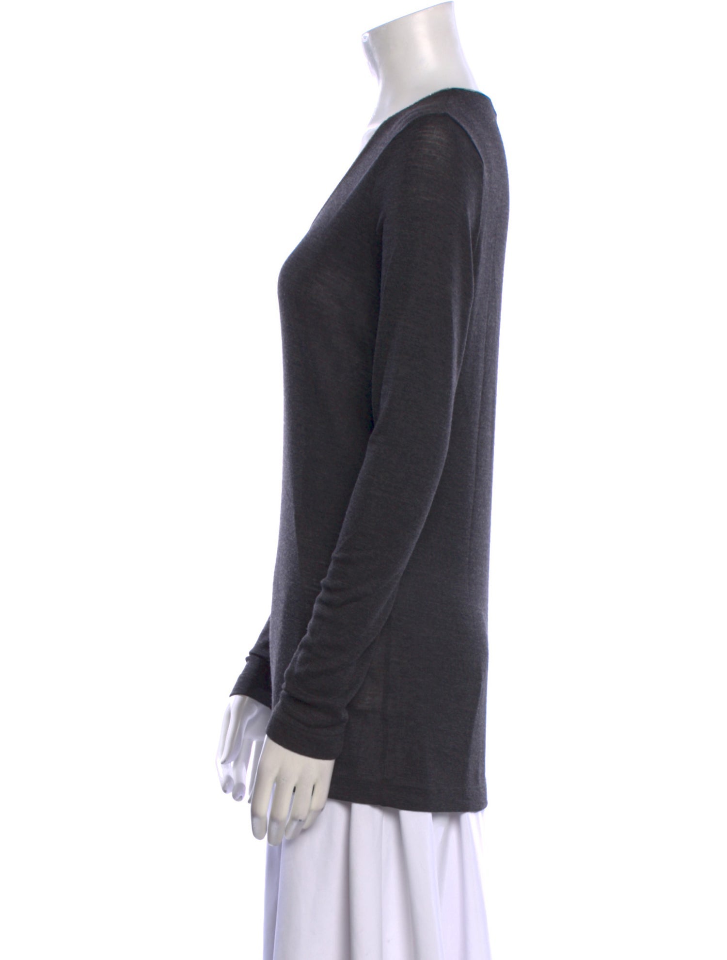 Brunello Cucinelli Wool Scoop Neck Sweater