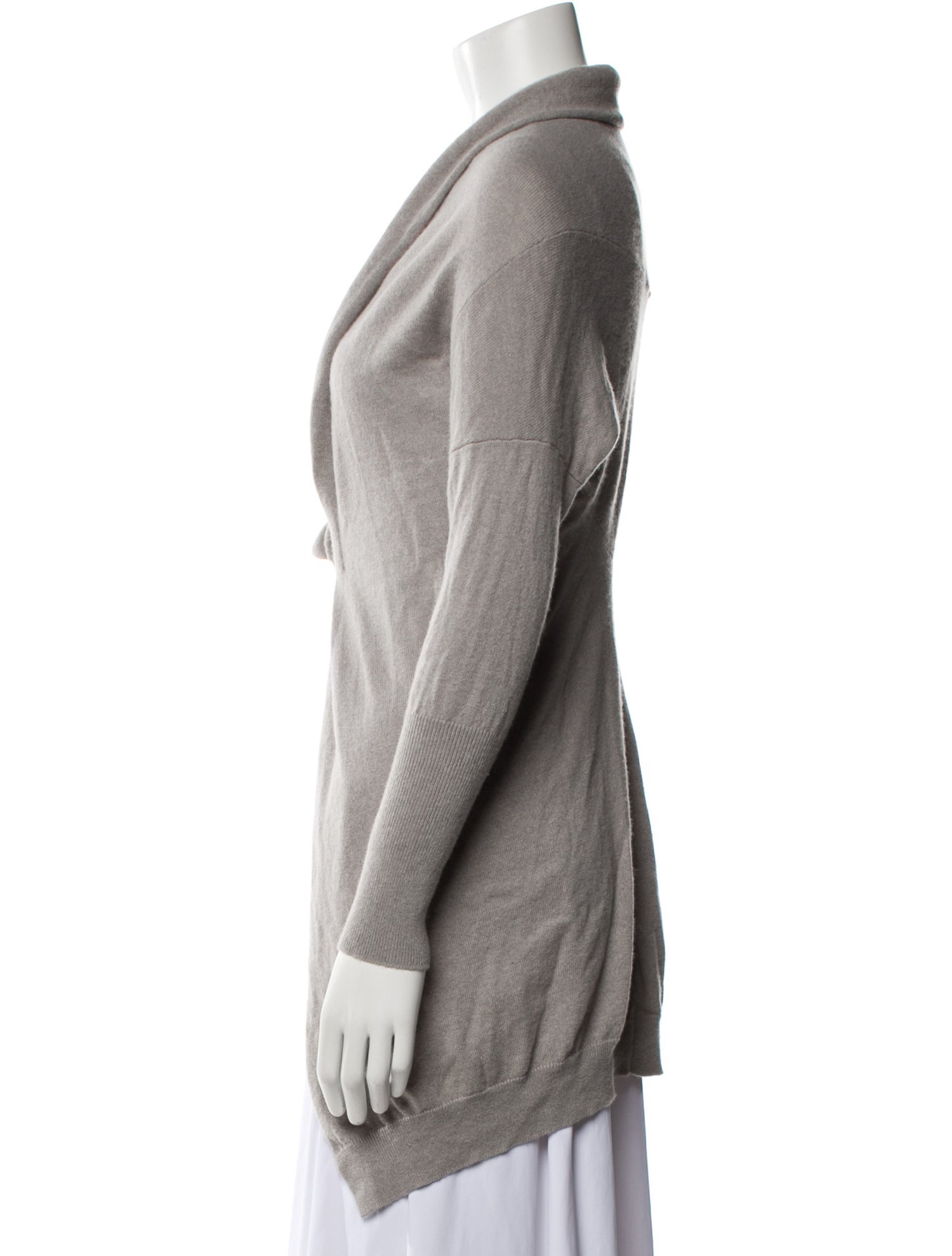 Brunello Cucinelli Cashmere Open Front Sweater