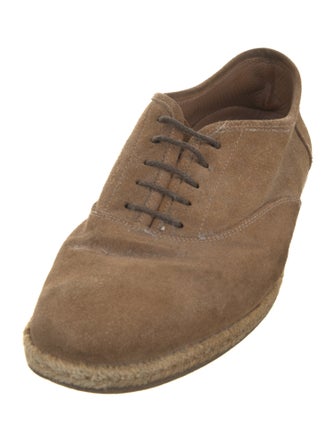 Brunello Cucinelli Suede Oxfords