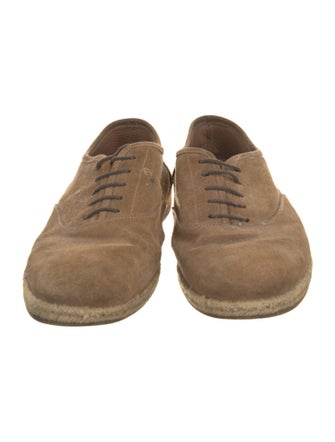 Brunello Cucinelli Suede Oxfords